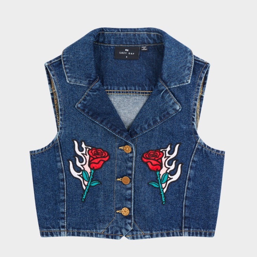 Lazy Oaf Rodeo Romance Waistcoat